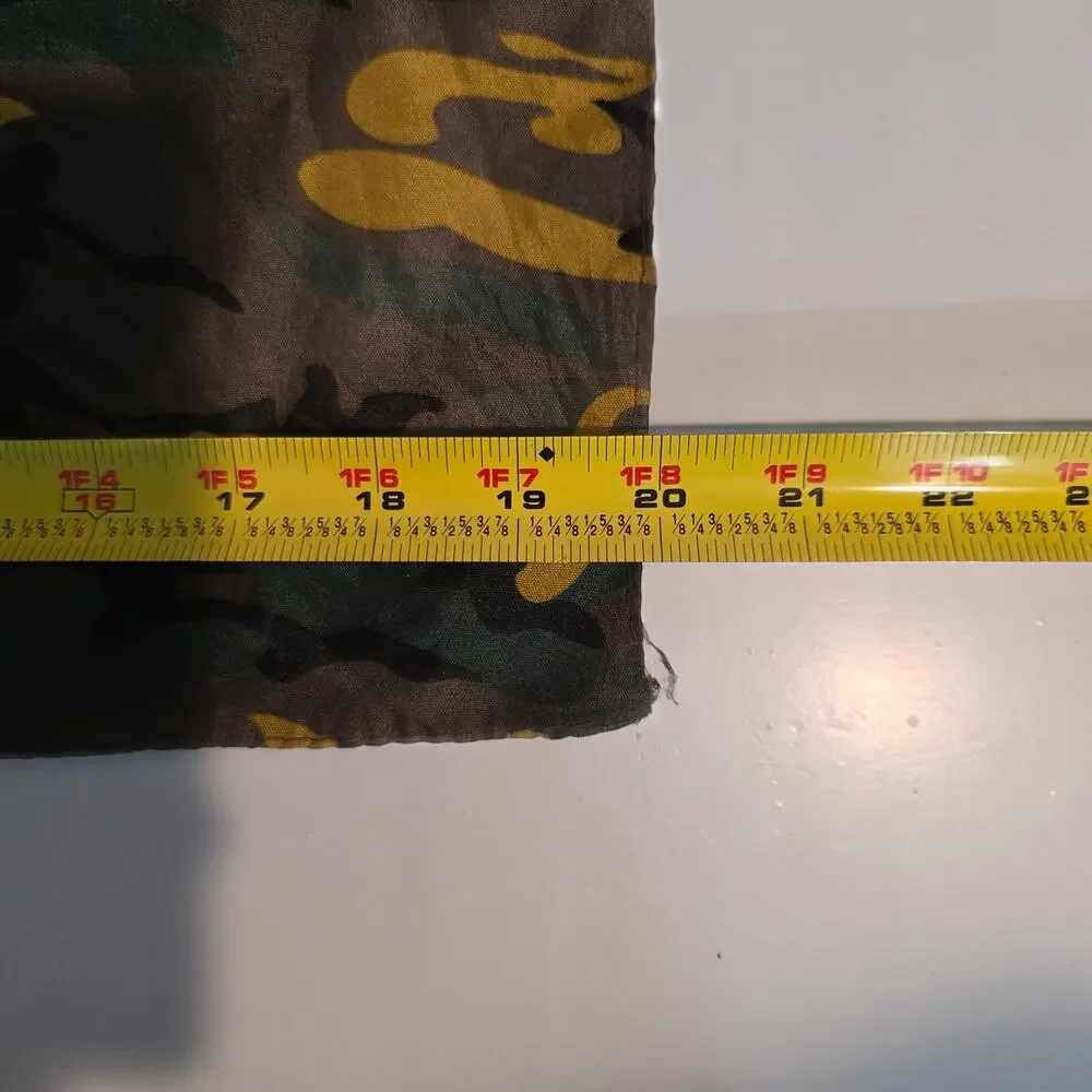 Camouflage Cotton Square Bandana Wood Woodland Tiger Stripe Camo